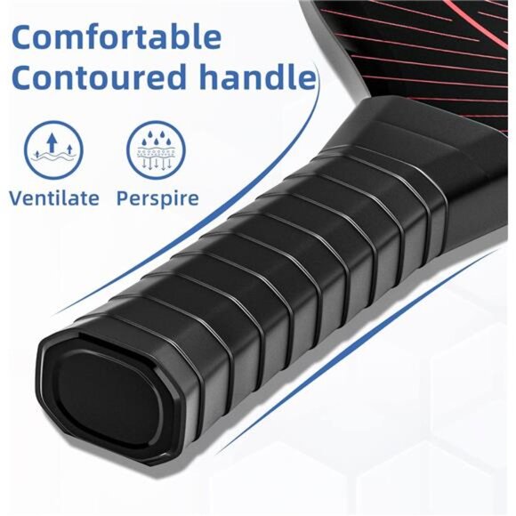 Pickleball Paddles, Pickleball Set with 4 Premium Wood Pickleball Paddles - Picture 2 of 7